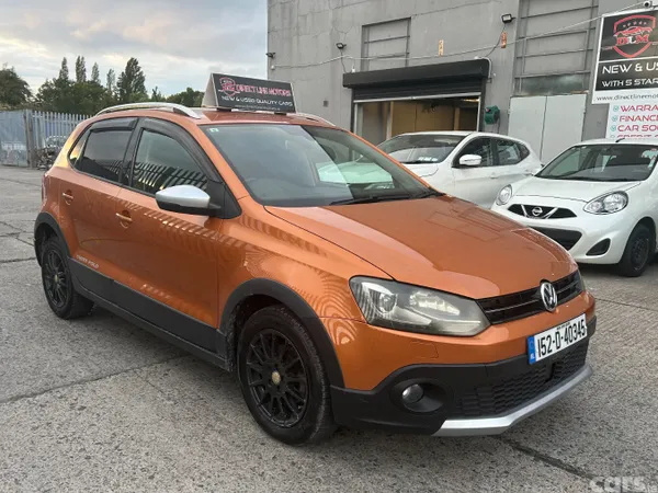 Volkswagen Polo Hatchback, Petrol, 2015, Orange