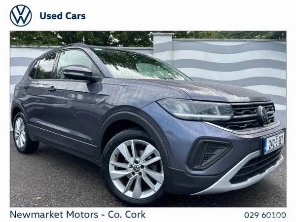 Volkswagen T-Cross SUV, Petrol, 2024, Grey