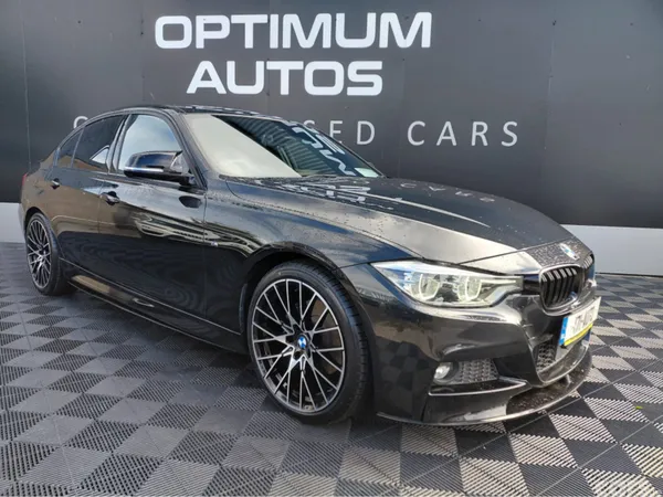 BMW 3-Series Saloon, Petrol, 2017, Black