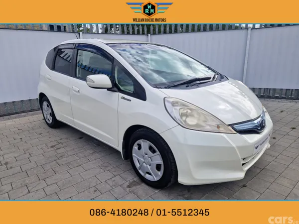 Honda Fit Hatchback, Petrol Hybrid, 2012, White