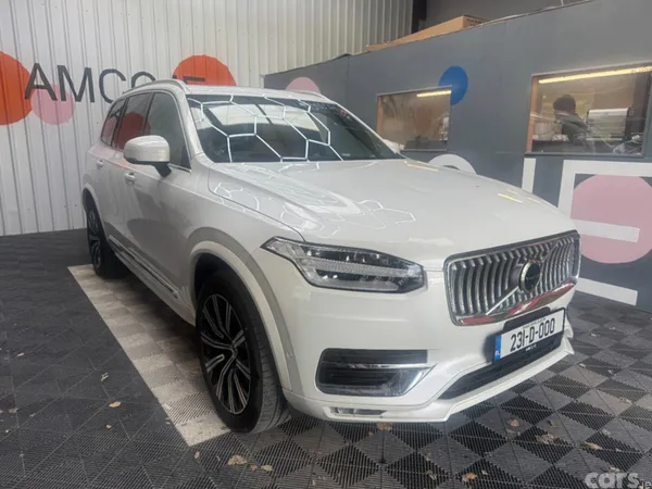 Volvo XC90 SUV, Petrol Hybrid, 2023, White