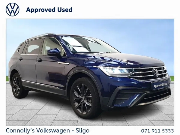 Volkswagen Tiguan Allspace SUV, Diesel, 2024, Blue