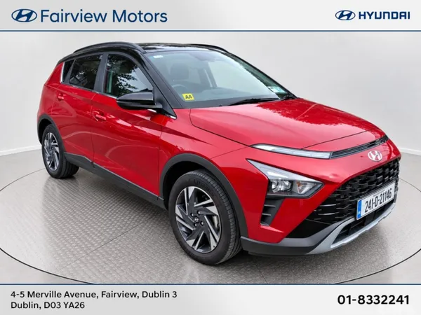 Hyundai Bayon SUV, Petrol, 2024, Red