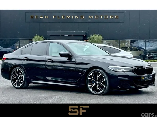 BMW 5-Series Saloon, Diesel, 2022, Black