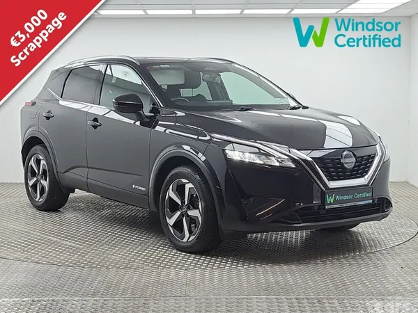 Nissan Qashqai MPV, Petrol Hybrid, 2023, Black