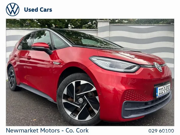 Volkswagen ID.3 Hatchback, Electric, 2022, Red