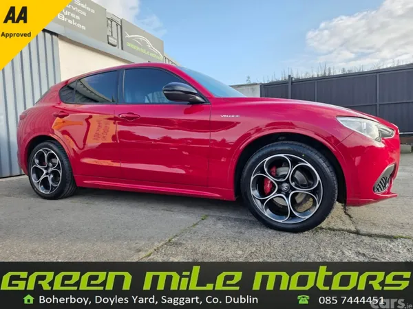 Alfa Romeo Stelvio Estate, Diesel, 2022, Red