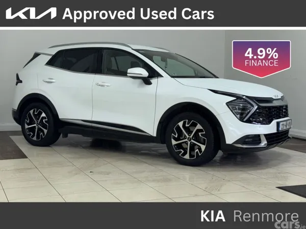 Kia Sportage MPV, Diesel Hybrid, 2023, White