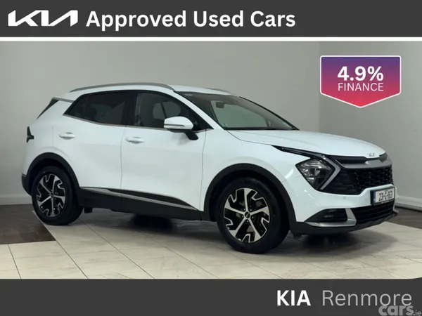 Kia Sportage MPV, Diesel Hybrid, 2023, White