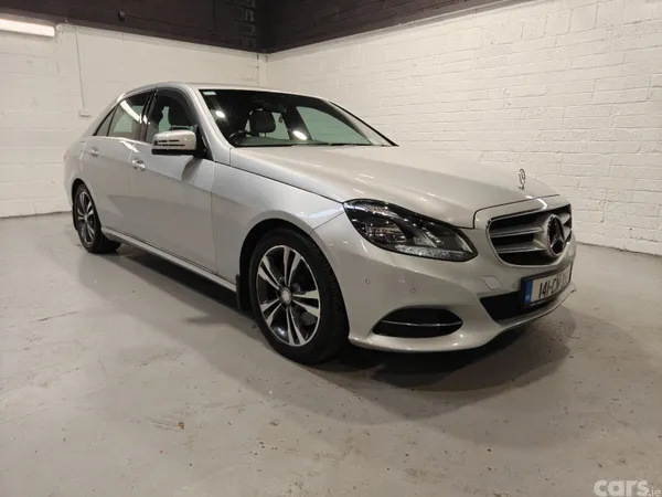 Mercedes-Benz E-Class Saloon, Diesel Hybrid, 2014, Silver