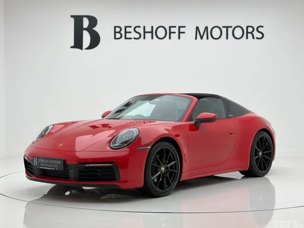 Porsche 911 Convertible, Petrol, 2023, Red