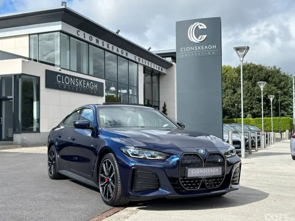 BMW i4 Coupe, Electric, 2024, Blue