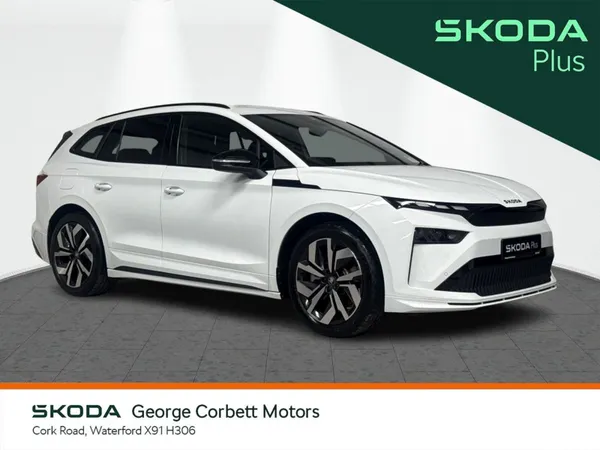 Skoda Enyaq Estate, Electric, 2026, White