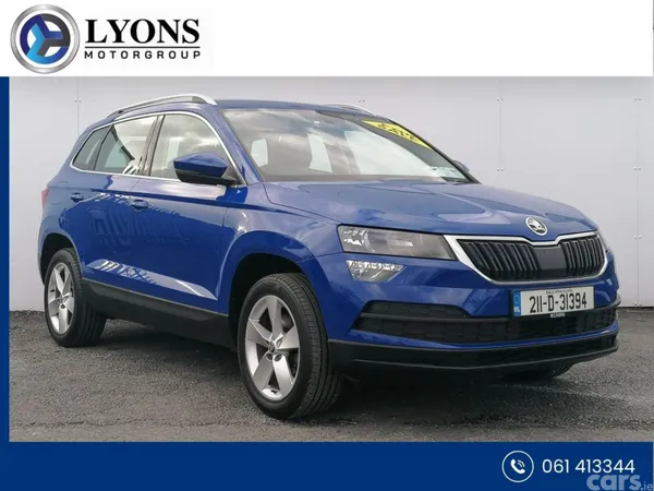 Skoda Karoq Estate, Diesel, 2021, Blue