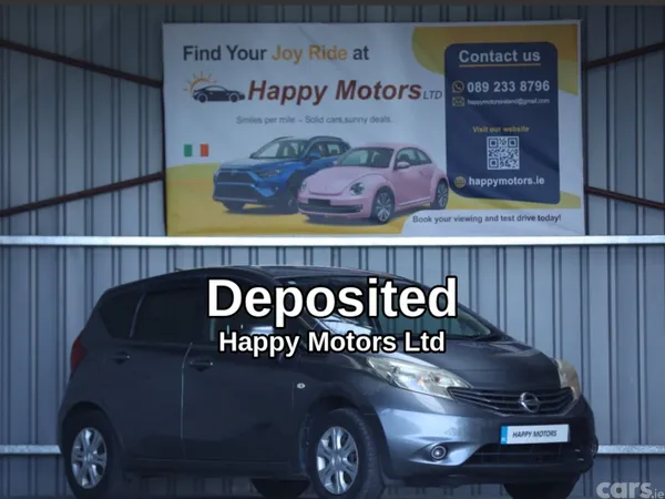 Nissan Note Hatchback, Petrol, 2013, Grey