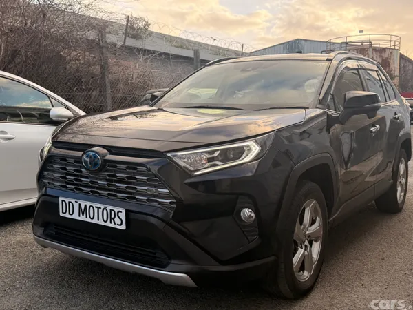 Toyota RAV4 SUV, Petrol Hybrid, 2021, Black