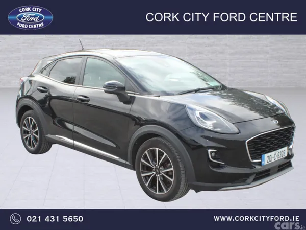 Ford Puma MPV, Petrol Hybrid, 2020, Black