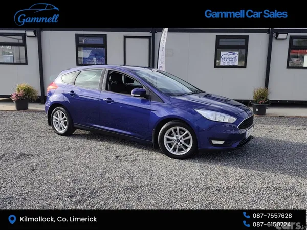 Ford Focus Hatchback, Diesel, 2016, Blue