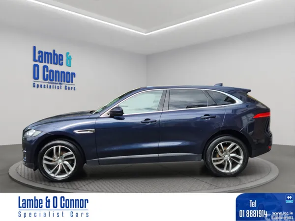 Jaguar F-Pace SUV, Diesel, 2017, Blue