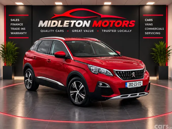 Peugeot 3008 MPV, Diesel, 2020, Red