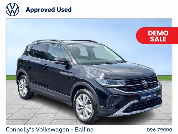 Volkswagen T-Cross SUV, Petrol, 2026, Black