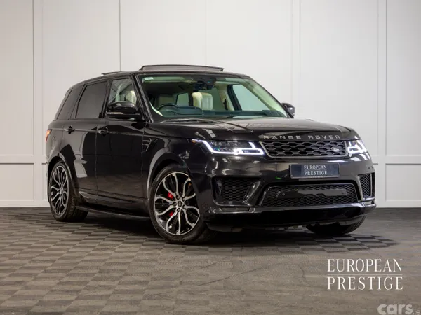 Land Rover Range Rover Sport SUV, Petrol Plug-in Hybrid, 2020, Black