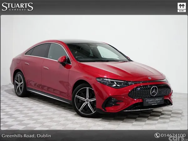 Mercedes-Benz CLA Saloon, Electric, 2026, Red