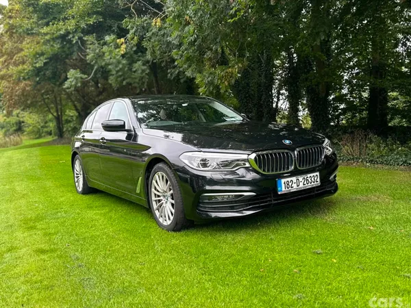 BMW 5-Series Saloon, Petrol Plug-in Hybrid, 2018, Black