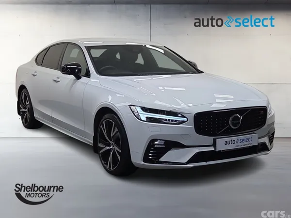 Volvo S90 Saloon, Petrol Hybrid, 2021, White