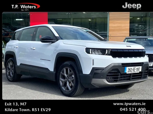 Jeep Compass SUV, Petrol Hybrid, 2026, White