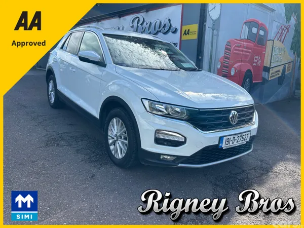Volkswagen T-Roc Hatchback, Diesel, 2019, White