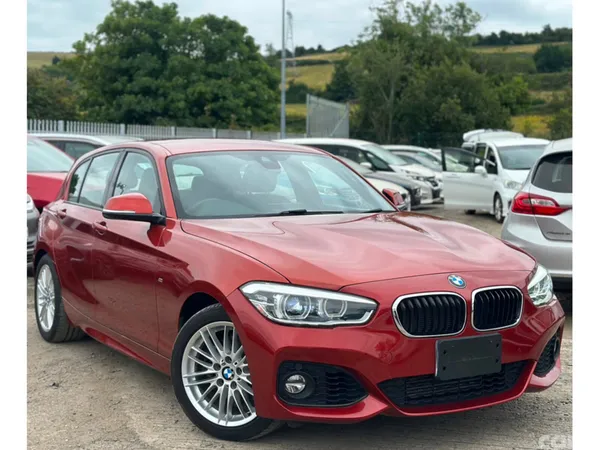 BMW 1-Series Hatchback, Petrol, 2017, Red