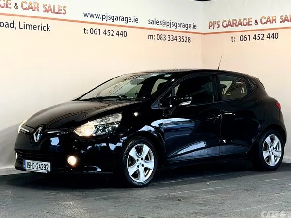 Renault Clio Hatchback, Petrol, 2015, Black