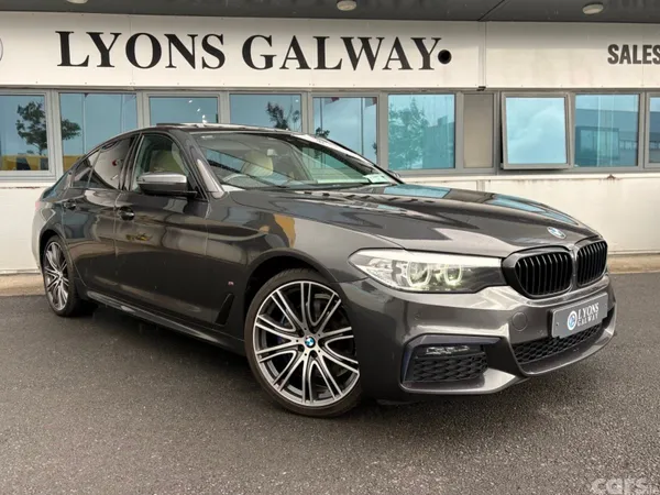 BMW 5-Series Saloon, Petrol Plug-in Hybrid, 2020, Grey