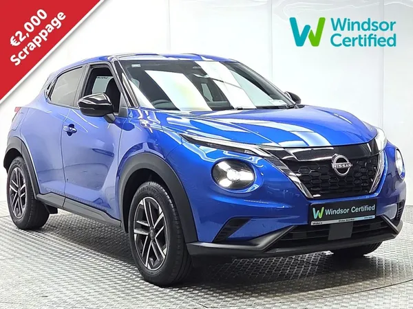 Nissan Juke SUV, Petrol Hybrid, 2026, Blue