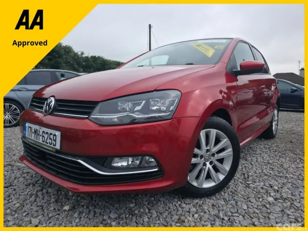 Volkswagen Polo Hatchback, Petrol, 2017, Red