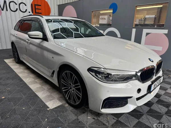 BMW 5-Series Estate, Diesel, 2019, White