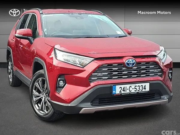 Toyota RAV4 SUV, Petrol Hybrid, 2024, Red