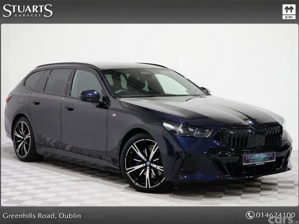 BMW 5-Series Estate, Petrol Plug-in Hybrid, 2025, Black