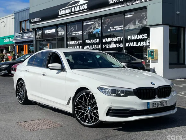 BMW 5-Series Saloon, Diesel, 2017, White