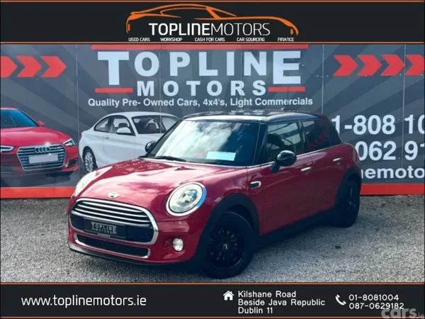 Mini Cooper Hatchback, Diesel, 2017, Red
