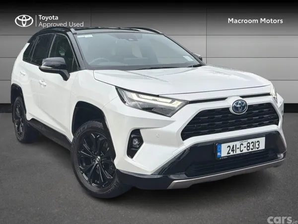 Toyota RAV4 SUV, Petrol Hybrid, 2024, White