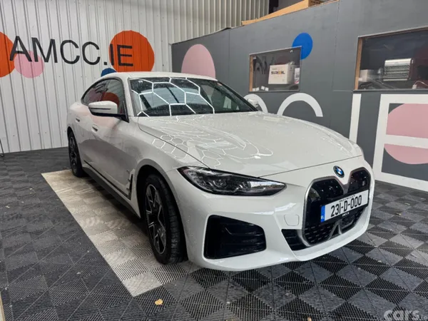 BMW i4 Saloon, Electric, 2023, White