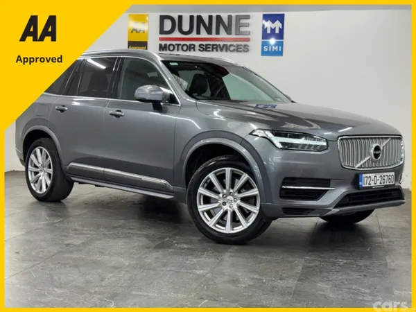 Volvo XC90 Estate, Petrol Plug-in Hybrid, 2017, Grey