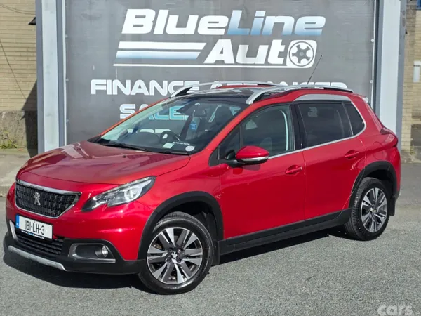 Peugeot 2008 Estate, Petrol, 2018, Red