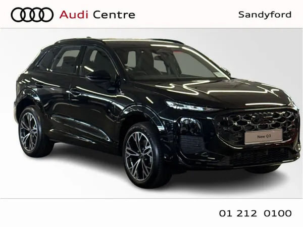 Audi Q3 SUV, Petrol Plug-in Hybrid, 2026, Black