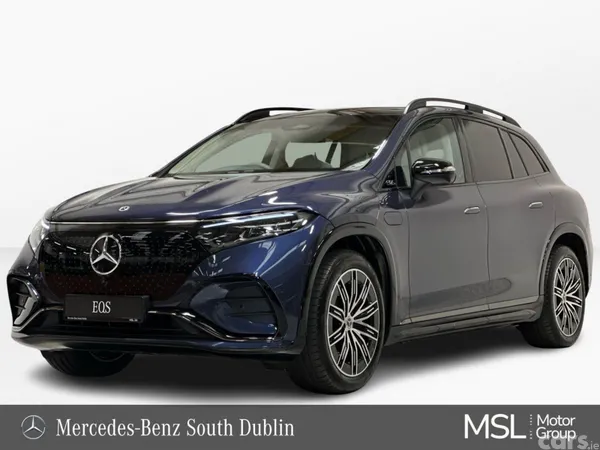 Mercedes-Benz EQS SUV, Electric, 2026, Blue