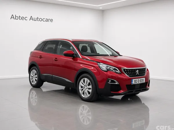 Peugeot 3008 MPV, Petrol, 2018, Red