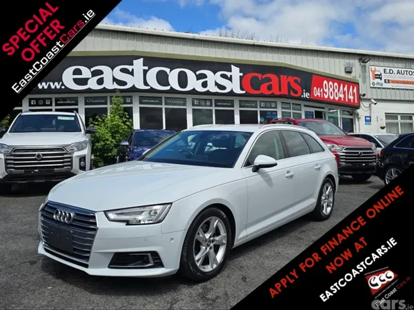 Audi A4 Estate, Petrol, 2017, White