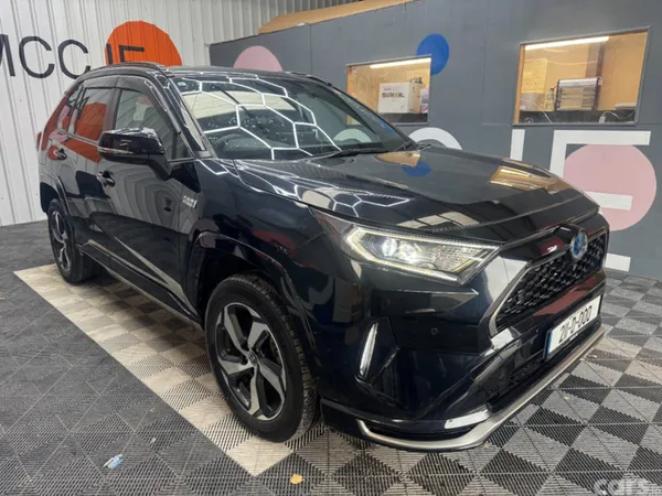 Toyota RAV4 SUV, Petrol Plug-in Hybrid, 2021, Black